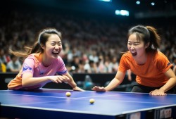 乒乓赛场笑料多！王曼昱4比1力克王艺迪，上演姐妹对决的欢乐大戏