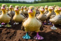 鸭子大军横扫农田，从萌宠到开荒冠军的奇妙变身