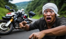 惊魂一刻！巴厘岛下坡弯道车祸，幸存者讲述惊险瞬间