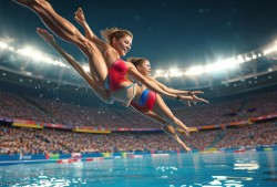 全运会女子双人10米台，神仙打架，看谁笑到最后！