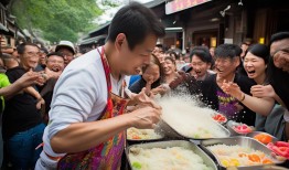 广西奇趣美食大揭秘，男子自制炮米花，笑翻全城！