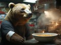 熊出没在拉面店，日本店员被熊袭击后，依然坚守岗位，一碗拉面温暖人心
