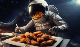 太空美食家，中国航天员在太空烤鸡翅的星际冒险