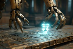 起猛了？机器人误打误撞，竟在青铜器上刻下未来之章