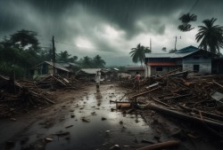 斯里兰卡天公不作美，极端天气肆虐，410人命丧黄泉