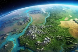 卫星视角下的中国大好河山，一场视觉盛宴的背后