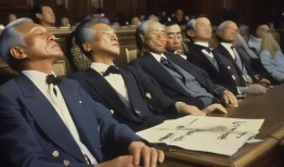 日本4名前首相国会酣睡 引爆网络热议，是政治家的午休还是午睡的另类诠释？