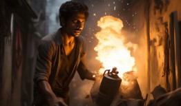 悲情一幕，热心男子助人为乐反遭不幸，关液化气瓶时遭遇爆炸离世