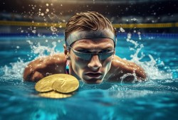 泳池飞鱼，潘展乐闪耀！男子100米自由泳金牌背后的故事