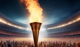 火炬点燃，全运会上的震撼时刻