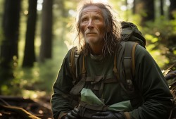 环保英雄，10年进山371次，捡了2万多斤垃圾