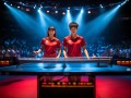 乒坛新星闪耀！林高远&amp;刘诗雯，混双赛场上的‘黄金搭档’
