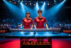 乒坛新星闪耀！林高远&amp;刘诗雯，混双赛场上的‘黄金搭档’
