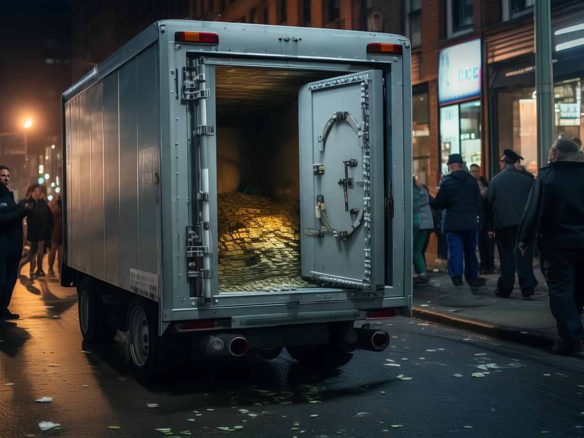 路边小货车上装过亿现金？当地回应，这可能是个误会