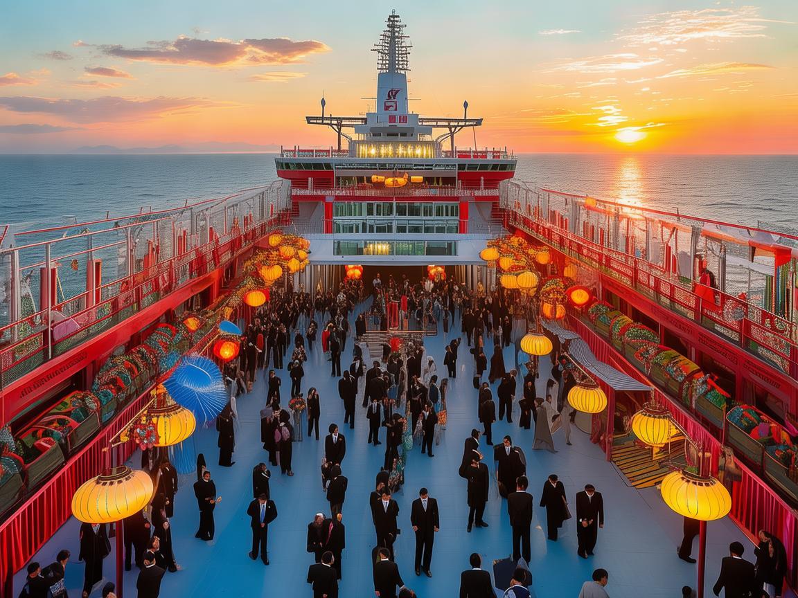 韩国APEC借中国邮轮当酒店,一场跨界合作的奇妙之旅 韩国APEC借中国邮轮当酒店,一场跨界合作的奇妙之旅
