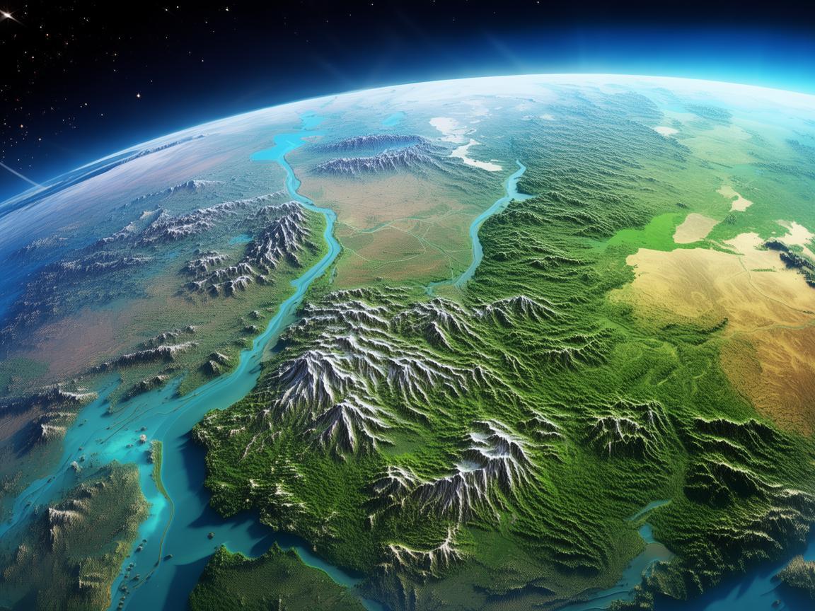 卫星视角下的中国大好河山，一场视觉盛宴的背后