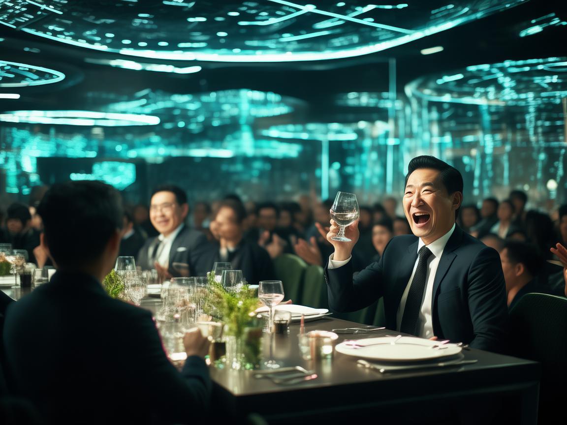 科技圈奇闻黄仁勋与韩财阀共进晚餐，竟高呼全场免单，这波操作让人直呼666！