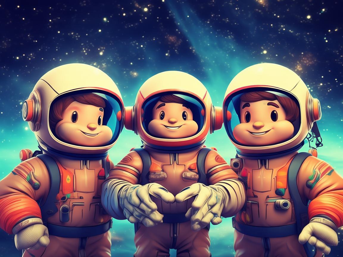 太空比心，神二十一航天员进舱前的甜蜜瞬间，网友直呼太萌了！