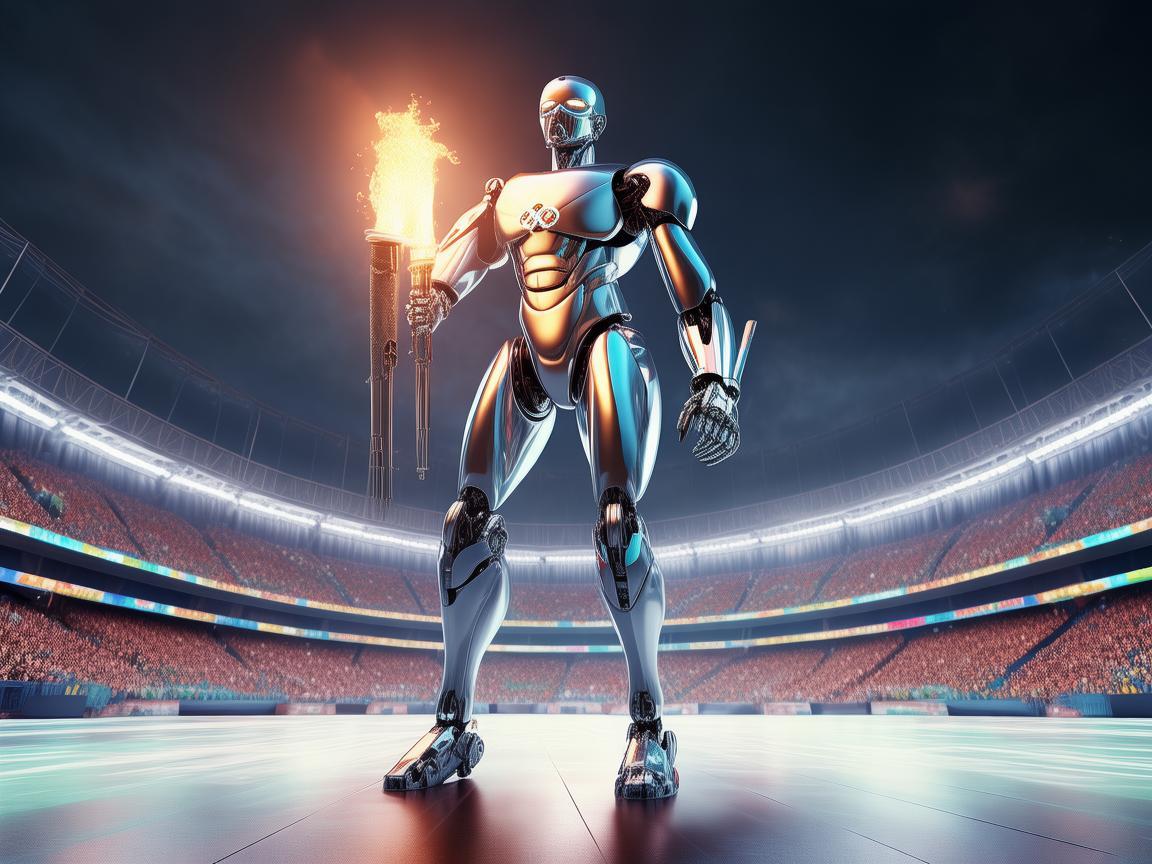 机器人当上火炬手,科技与奥运的奇妙碰撞 机器人当上火炬手,科技与奥运的奇妙碰撞