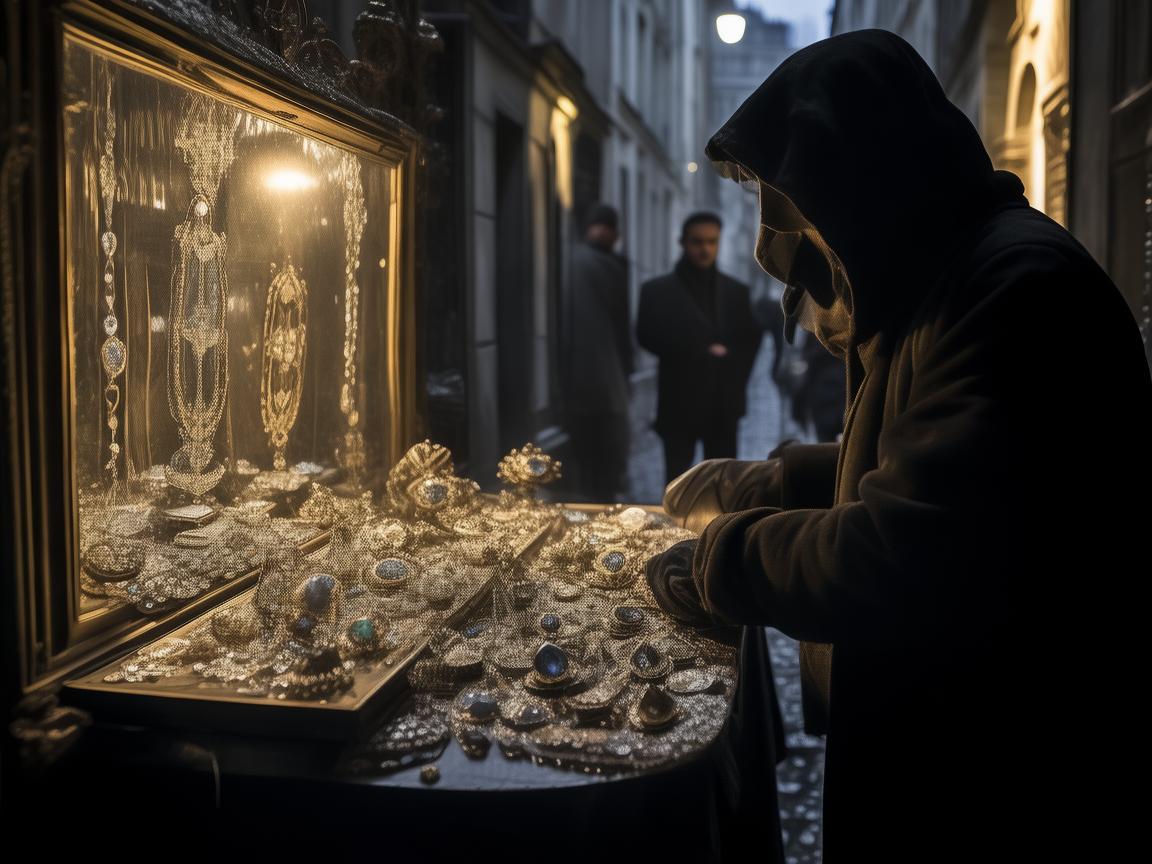 卢浮宫失窃珠宝惊现黑市，艺术与贪婪的地下交易