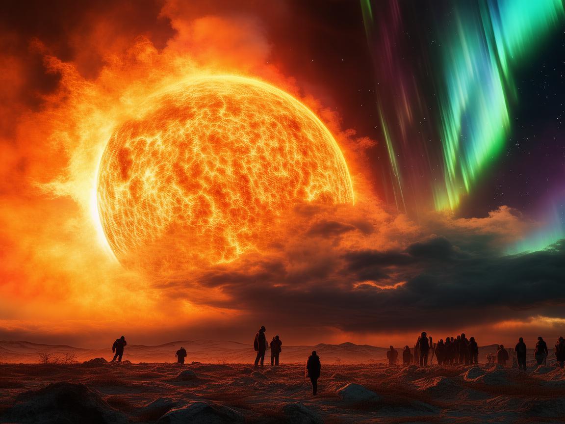 太阳连续两次发火,极光来袭,你准备好了吗? 太阳连续两次发火,极光来袭,你准备好了吗?