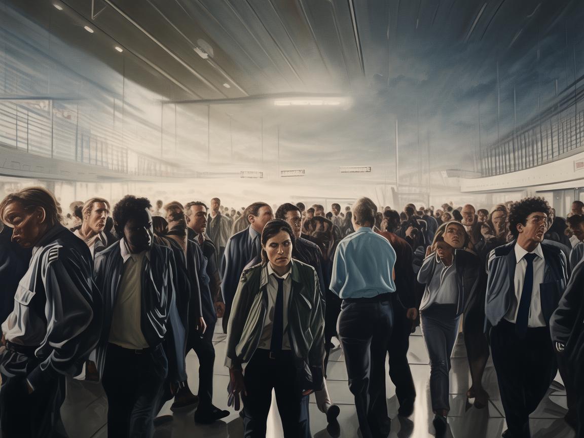 机场压力山大，美国员工直呼快被生活压垮了