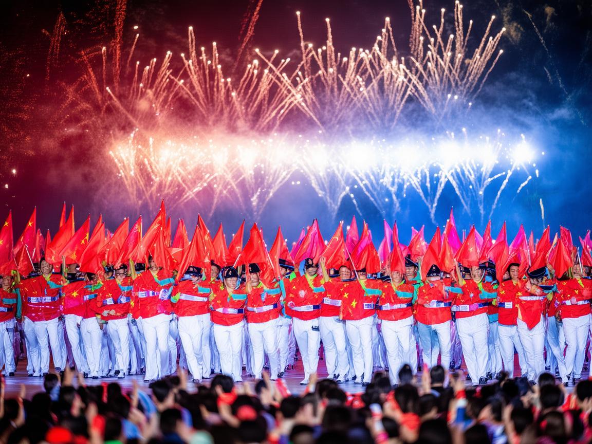 粤港澳大湾区代表团亮相，BGM我和我的祖国燃爆全场，这波操作，爱国情深又带感！