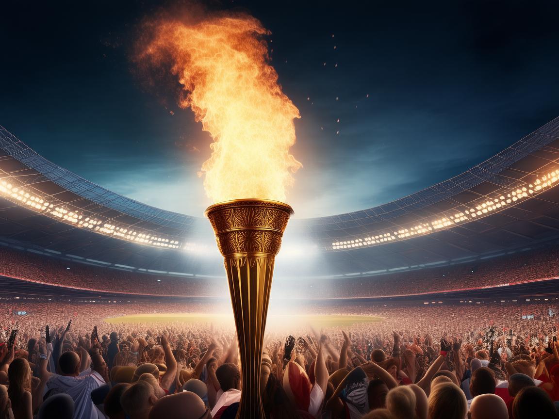 火炬点燃，全运会上的震撼时刻