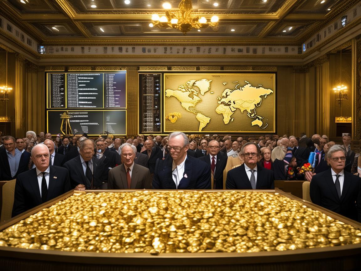 全球央行黄金热潮，黄金成新宠，美债地位首遭挑战