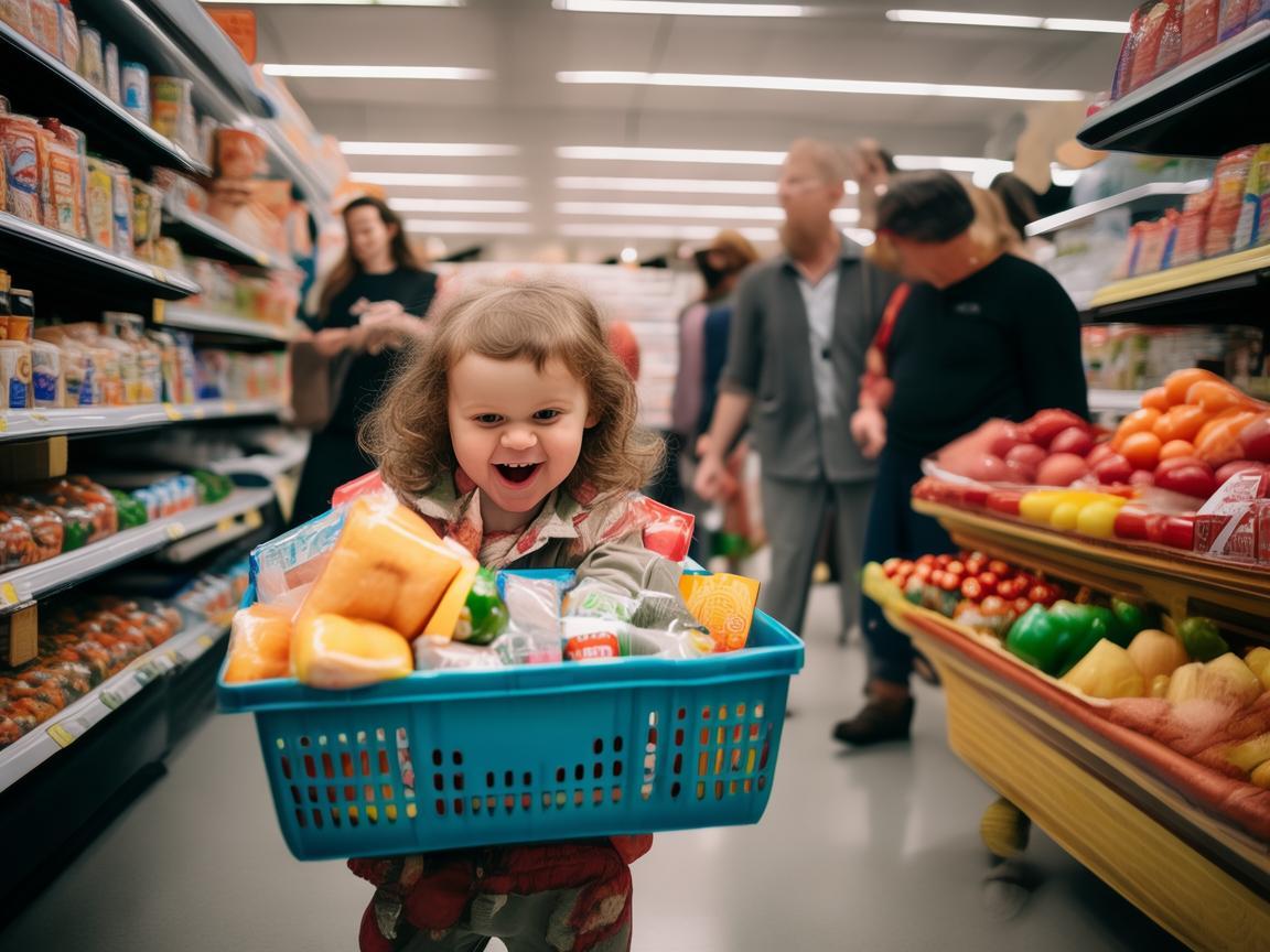 超市惊现小神偷？3岁萌娃顺手牵羊引热议