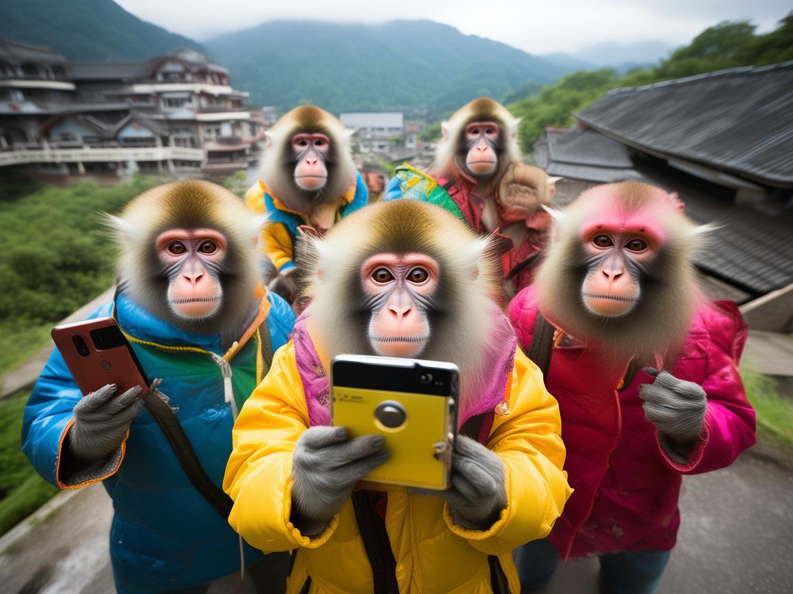 贵州猴界新风尚,猴子也来打卡上班,网友直呼卷出新高度! 贵州猴界新风尚,猴子也来打卡上班,网友直呼卷出新高度!