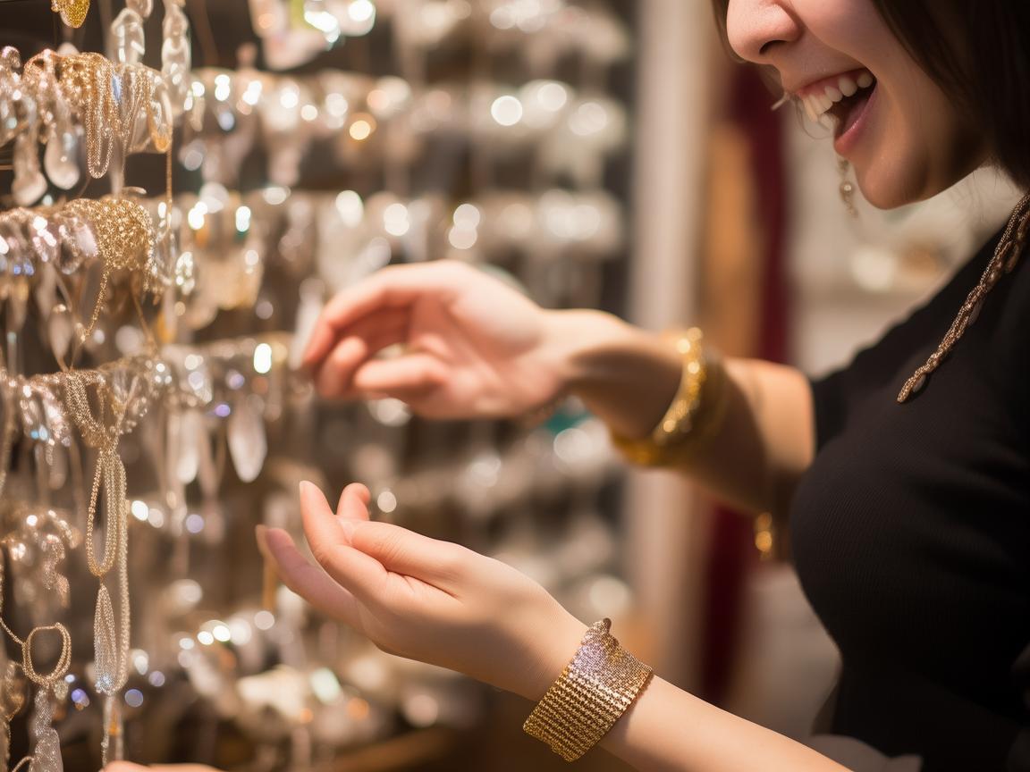 试戴金手镯事件,顾客赔偿100元,商家笑纳小费 试戴金手镯事件,顾客赔偿100元,商家笑纳小费