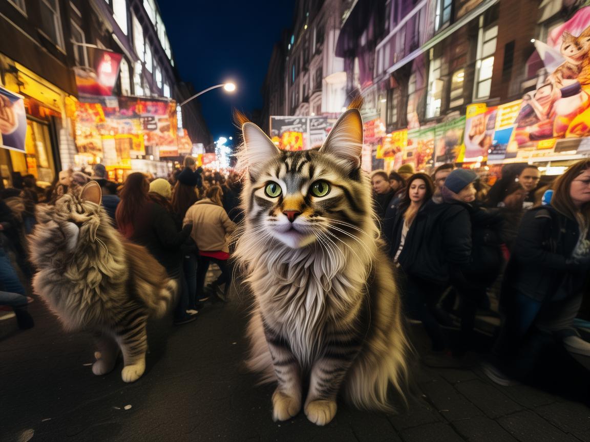 一夜之间，全城热议，缅因猫为何集体失踪又自首？